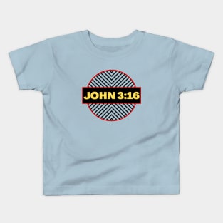 Bible Verse John 3:16 | Christian Kids T-Shirt